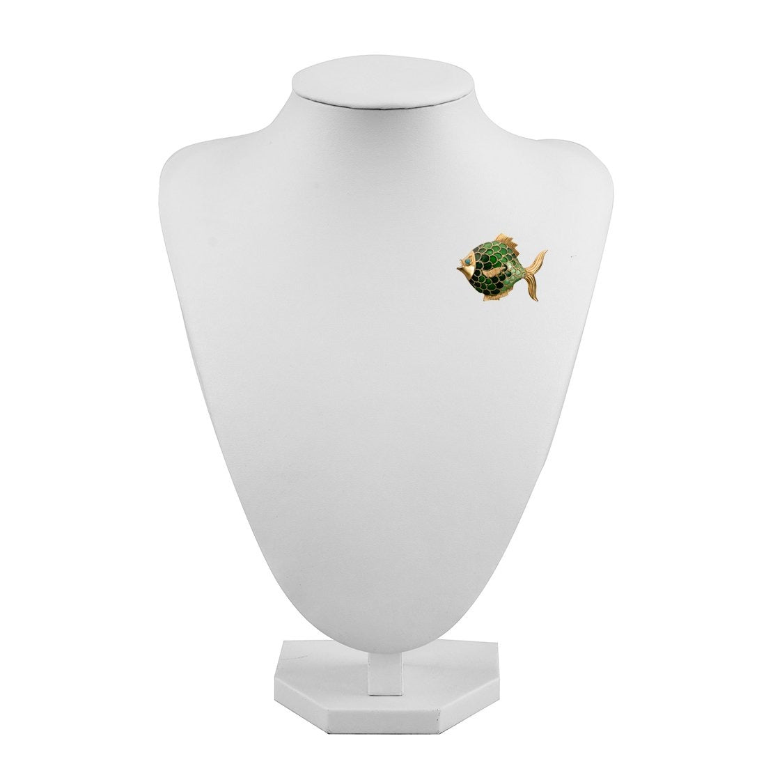 Boucheron Enamel and 18k Gold Fish Brooch – Tiina Smith Jewelry