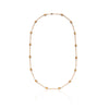 David Morris Gold, Yellow Sapphire and Diamond Double-Sided Long Chain
