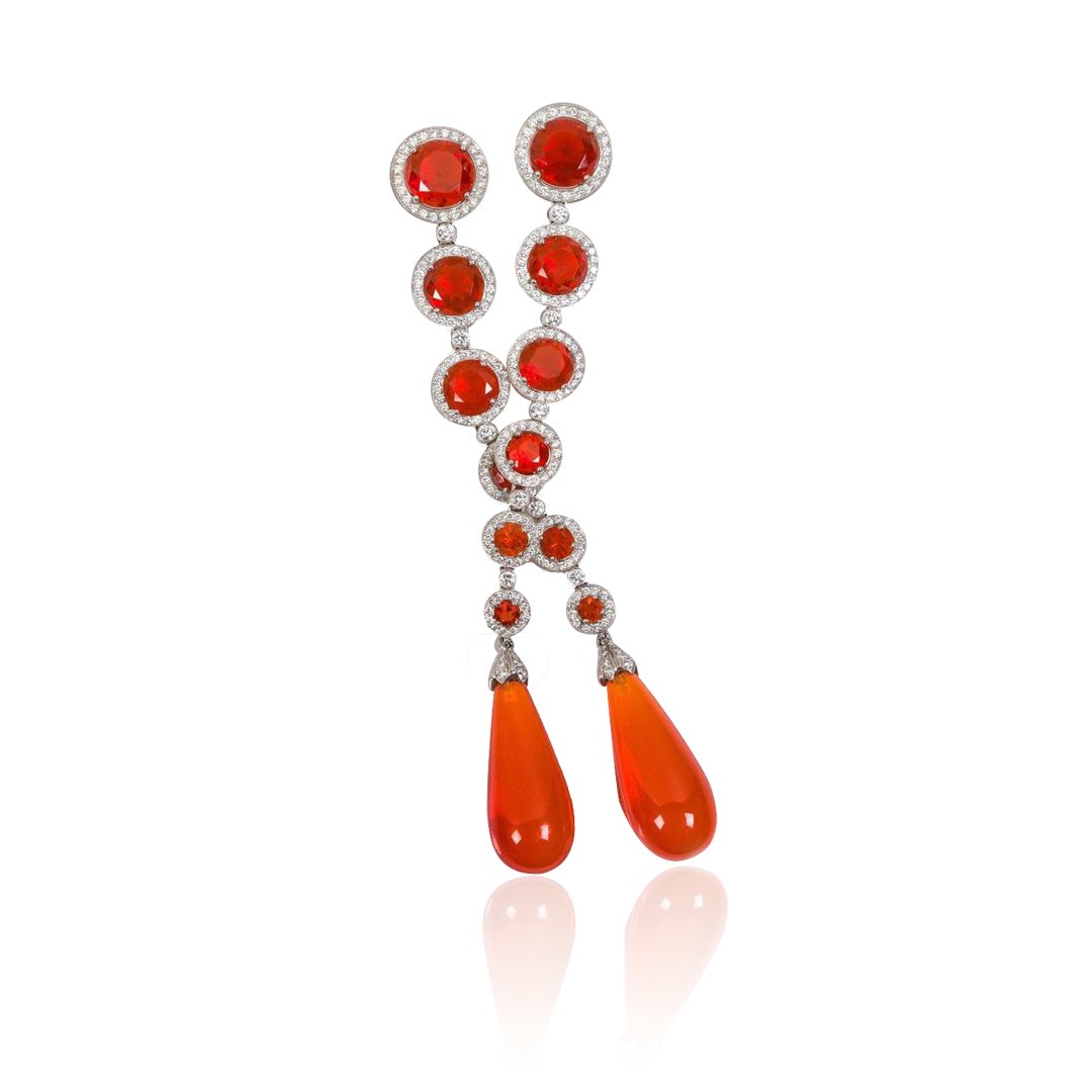 Tiffany and co opal earrings Clearance