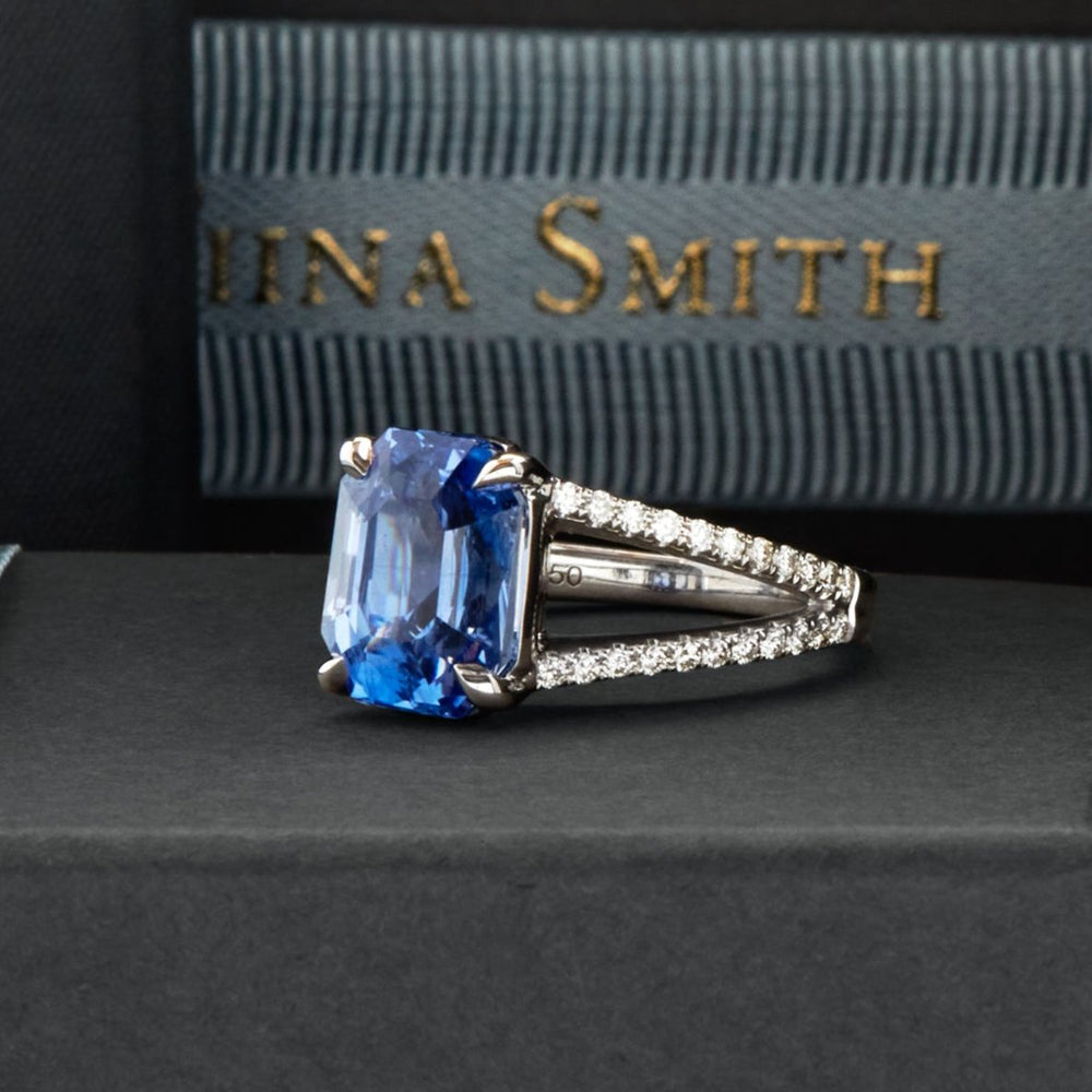 
                      
                        Sapphire and Diamond Ring
                      
                    