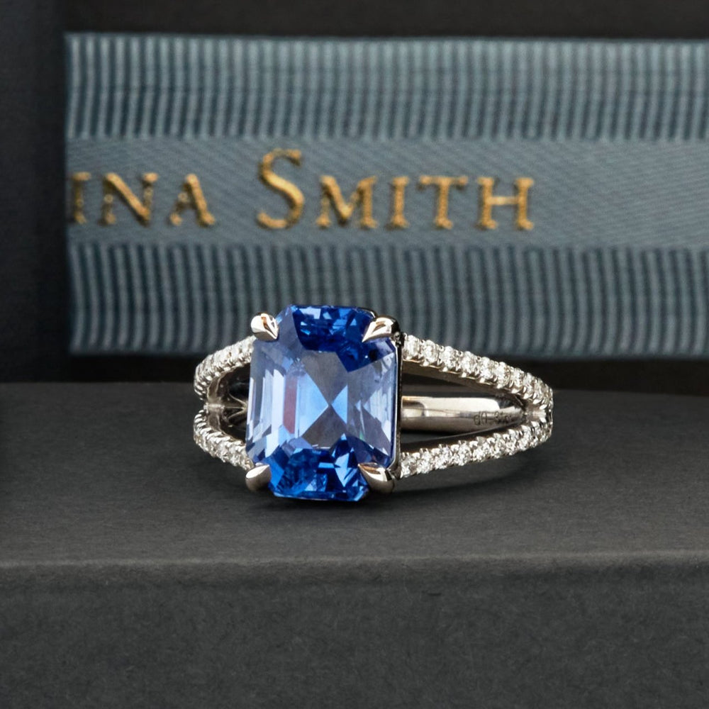 
                      
                        Sapphire and Diamond Ring
                      
                    