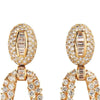 Boucheron 18K Yellow Gold and Diamond Day and Night Earrings