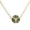 Melissa Kaye Tsavorite Hazel Necklace