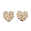 Pomellato Heart-Shaped Diamond Ear Clips