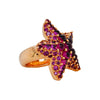 Pomellato Garnet Starfish Ring