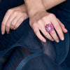 Moussaieff Pink Sapphire and Diamond Flower Ring