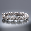 Diamond and 18k White Gold Bracelet