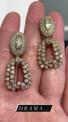 Boucheron 18K Yellow Gold and Diamond Day and Night Earrings