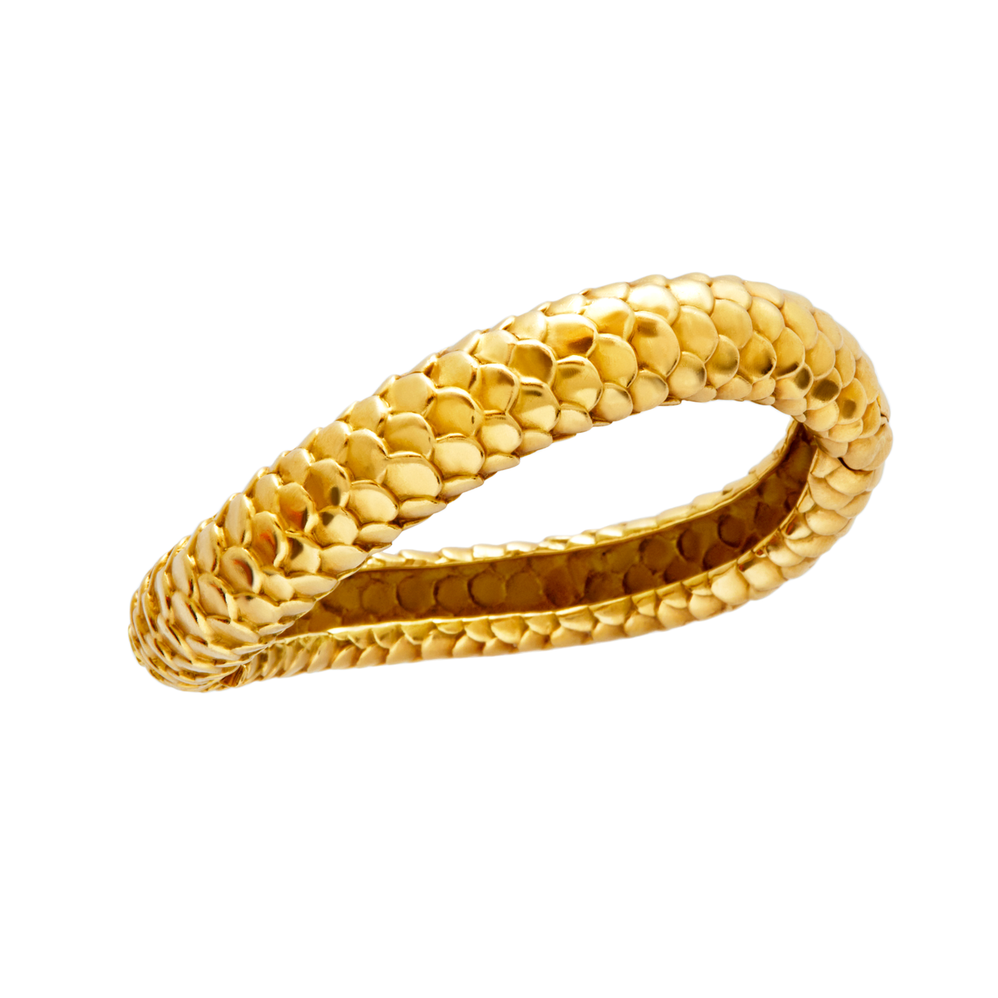 Angela Cummings 18K Yellow Gold Fish Scale Bracelet – Tiina Smith Angela Cummings 18K Yellow Gold Fish Scale Bracelet – Tiina Smith