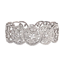  Chanel High Jewelry 18k White Gold and Diamond Bracelet, Les Intemporels Collection
