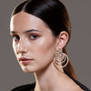 De Grisogono 18K Rose Gold and Diamond Gypsy Earrings