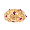 Angela Cummings 18K Gold and Ruby Ring