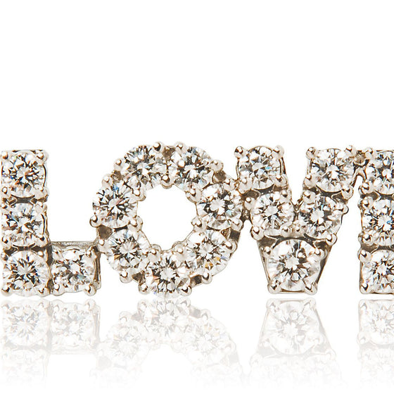 Tiffany & Co. Diamond “Love” Brooch