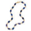 Aletto Brothers Lapis Lazuli and Diamond Marine Link Necklace