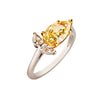 Bulgari 2.01 Carat Fancy Intense Yellow Diamond Ring