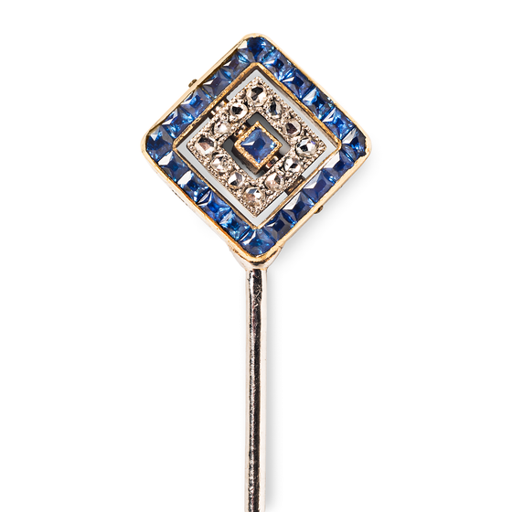 Cartier Double-Sided Stickpin, c. 1920