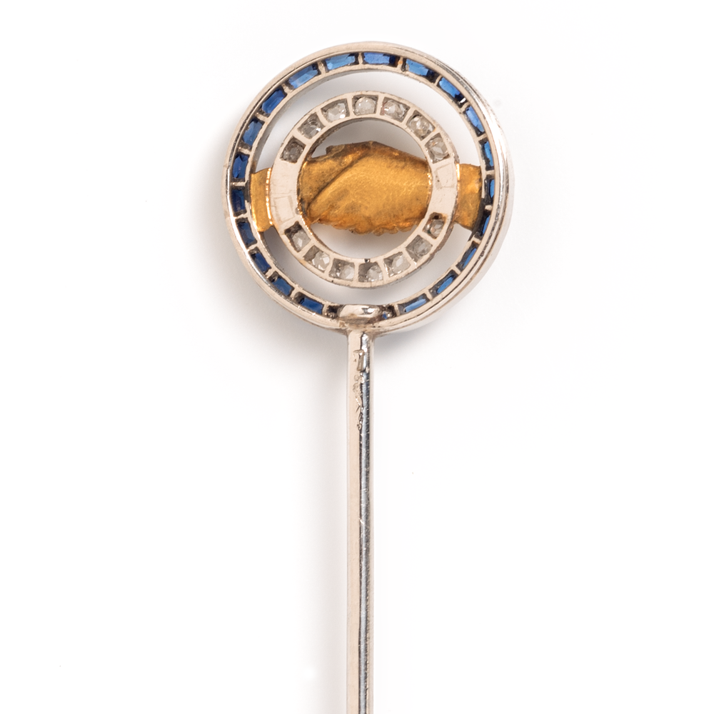 
                      
                        Cartier Art Deco Sapphire and Diamond Stickpin, c. 1920
                      
                    