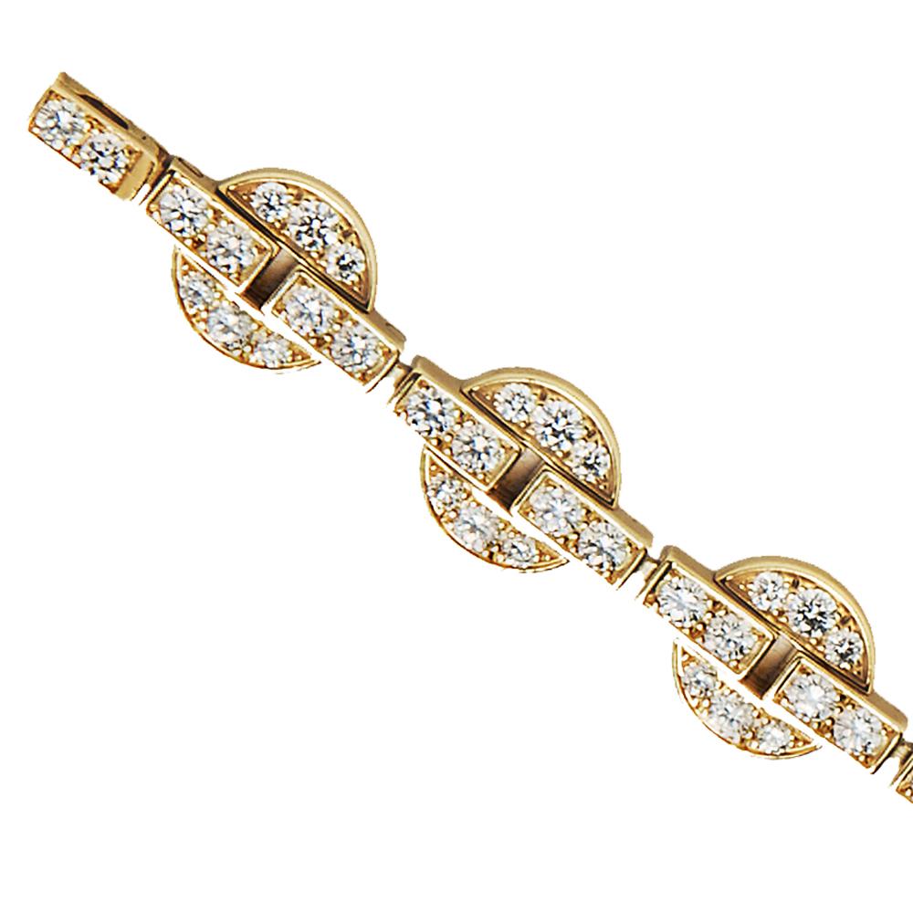 
                      
                        Cartier Diamond and 18K Gold "Himalia" Bracelet
                      
                    