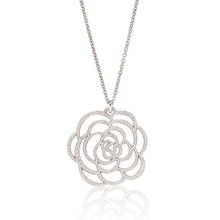  Chanel Fine Jewelry Camélia Ajouré Diamond Pendant Necklace
