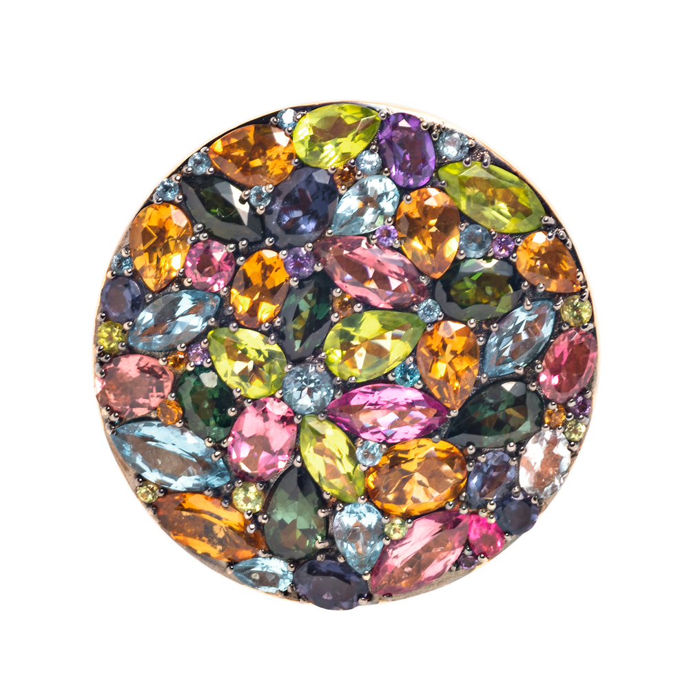 de Grisogono Multi-Gem and Colored Diamond Ring