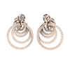de Grisogono 18K White Gold and Diamond Gypsy Earrings
