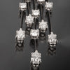 Sensationally Elegant Graff Waterfall Drop Diamond Earrings