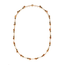  Marina B Pearl, Onyx and Citrine Cardan Necklace