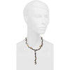 Natural Pearl and Fancy Colored Sapphire Necklace with Detachable Pendant