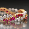 Oscar Heyman Ruby and Diamond Bracelet
