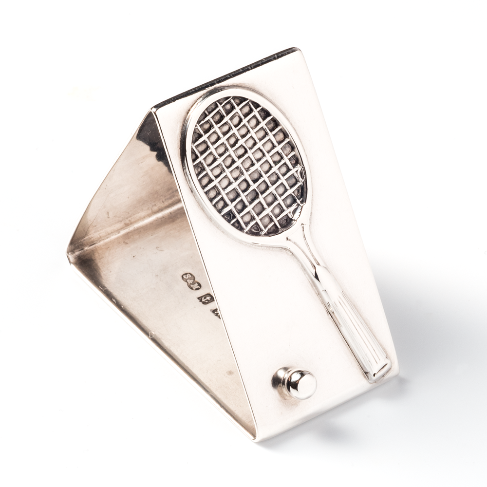 
                      
                        Tennis Racket Napkin Ring
                      
                    