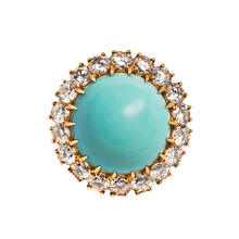  Van Cleef & Arpels Turquoise and Diamond Ring
