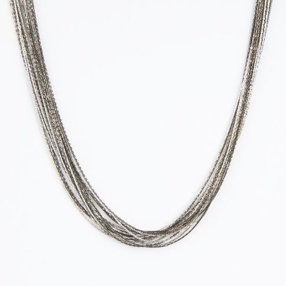 Sylva & Cie White Gold Chain Necklace